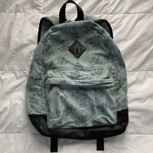 Grey & Black Backpack